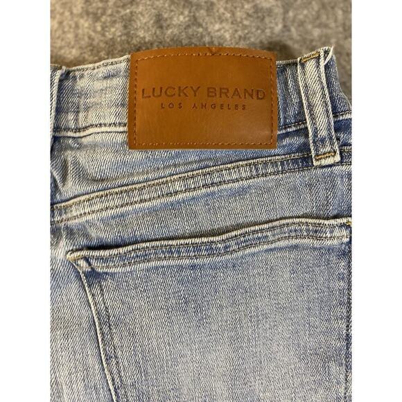 Lucky Brand Jeans Women’s Size 27 Blue Button Fly High Rise Skinny Bridgette - Picture 10 of 10